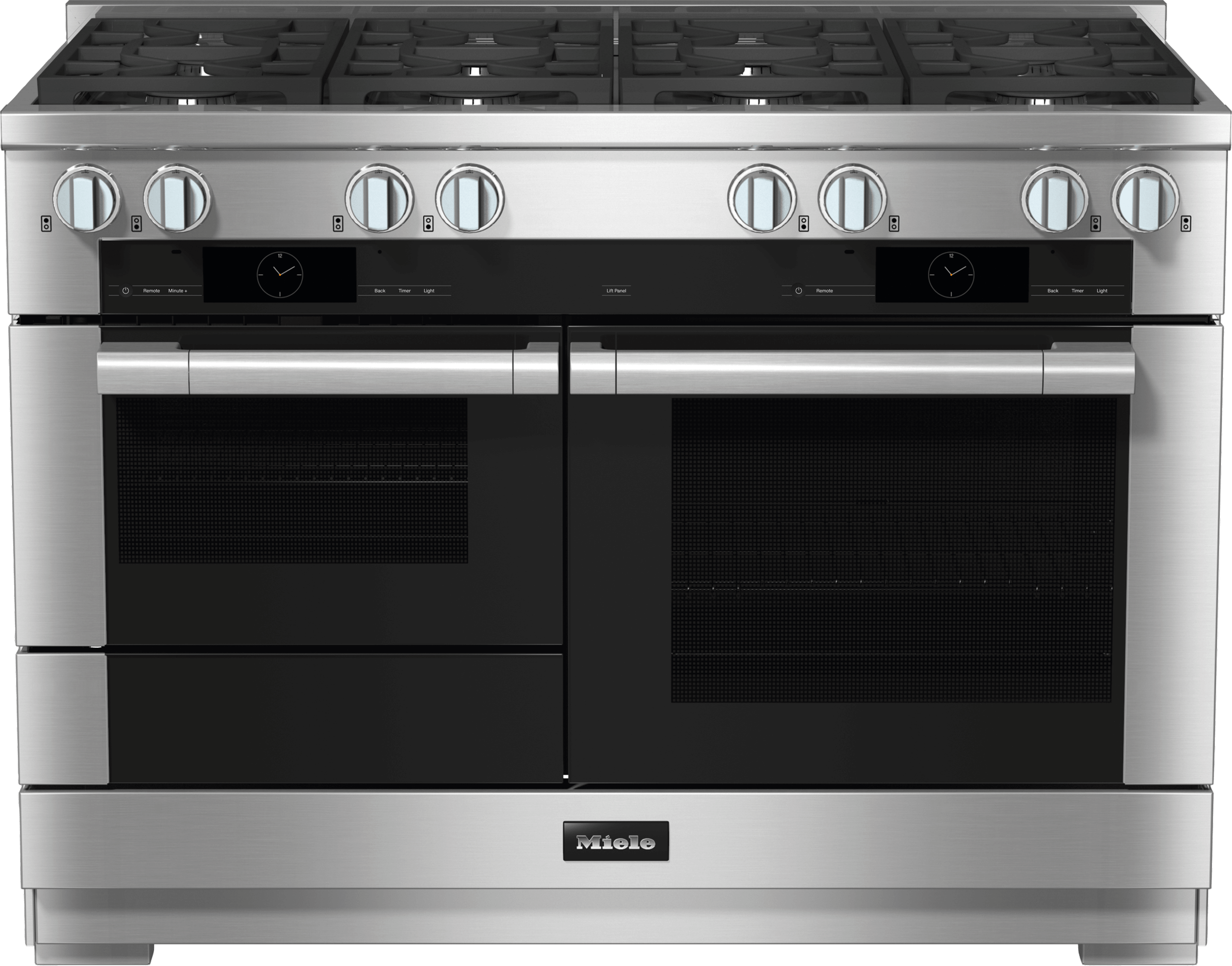 HR 1954-3 G DF Clean Touch Steel - 48 inch range Dual Fuel model with M Touch controls