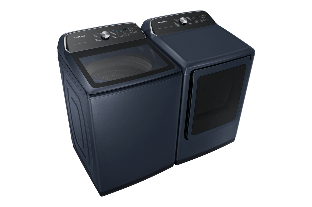 7.4 cu. ft. Smart Gas Dryer with Pet Care Dry and Steam Sanitize+ in Brushed Navy