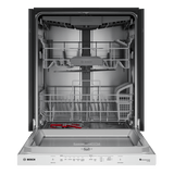 300 Series, built-under dishwasher, 24'', Brushed steel anti-fingerprint