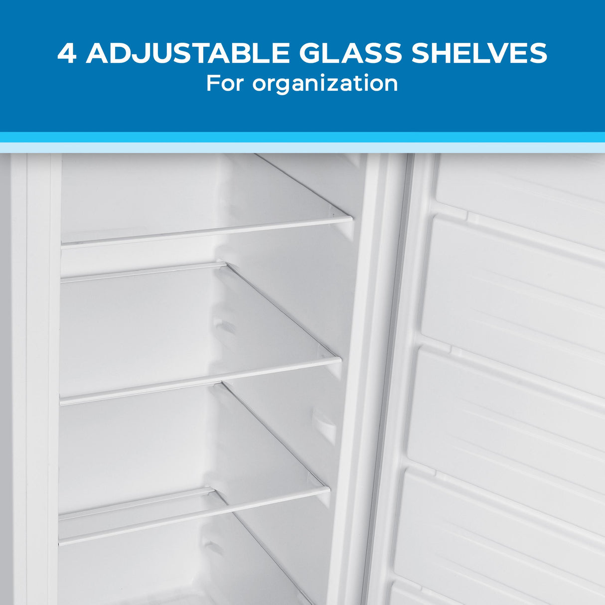 Avanti Garage Ready Vertical Freezer, 7 cu. ft, in White (AV701VFB0W)
