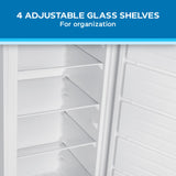 Avanti Garage Ready Vertical Freezer, 7 cu. ft, in White (AV701VFB0W)