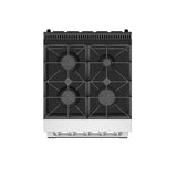 24 Inch S Series Professional Gas Range - Stainless Steel
