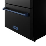 24 Inch Undercounter Built-in / Freestanding Drawer Freezer - Black/blue  Gordon Ramsay Series