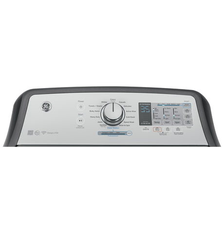 GE® 4.9 cu. ft. Capacity Smart Washer with Stainless Steel Basket