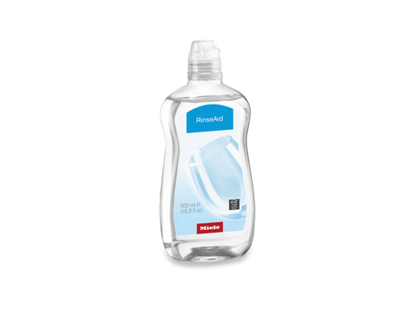 RinseAid - 500 mL - for best drying and gentle treatment in Miele dishwashers.