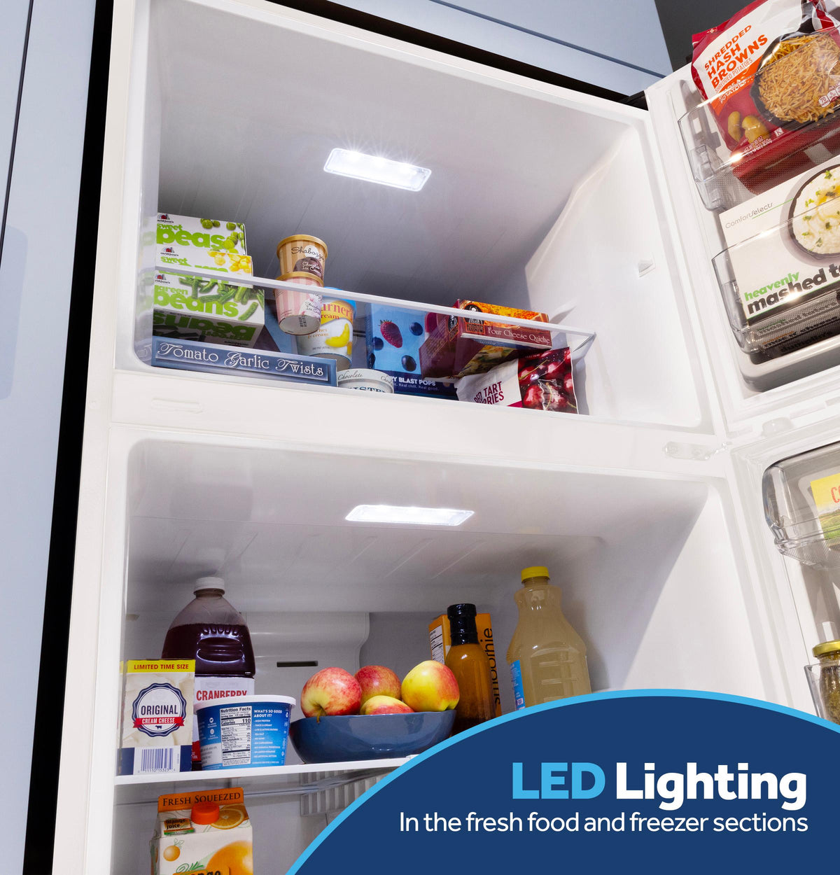 GE® 21 Cu. Ft. Garage Ready Top-Freezer Refrigerator