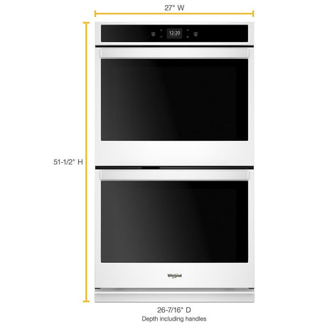 8.6 cu. ft. Smart Double Wall Oven with Touchscreen