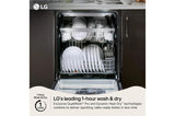 Smart FlushFit™ Top Control Dishwasher with 1-Hour Wash & Dry, QuadWash® Pro, TrueSteam® and Dynamic Heat Dry™ w/AutoVent Dry™
