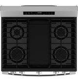 GE® 30" Free-Standing Gas Convection Range with No Preheat Air Fry and EasyWash™ Oven Tray
