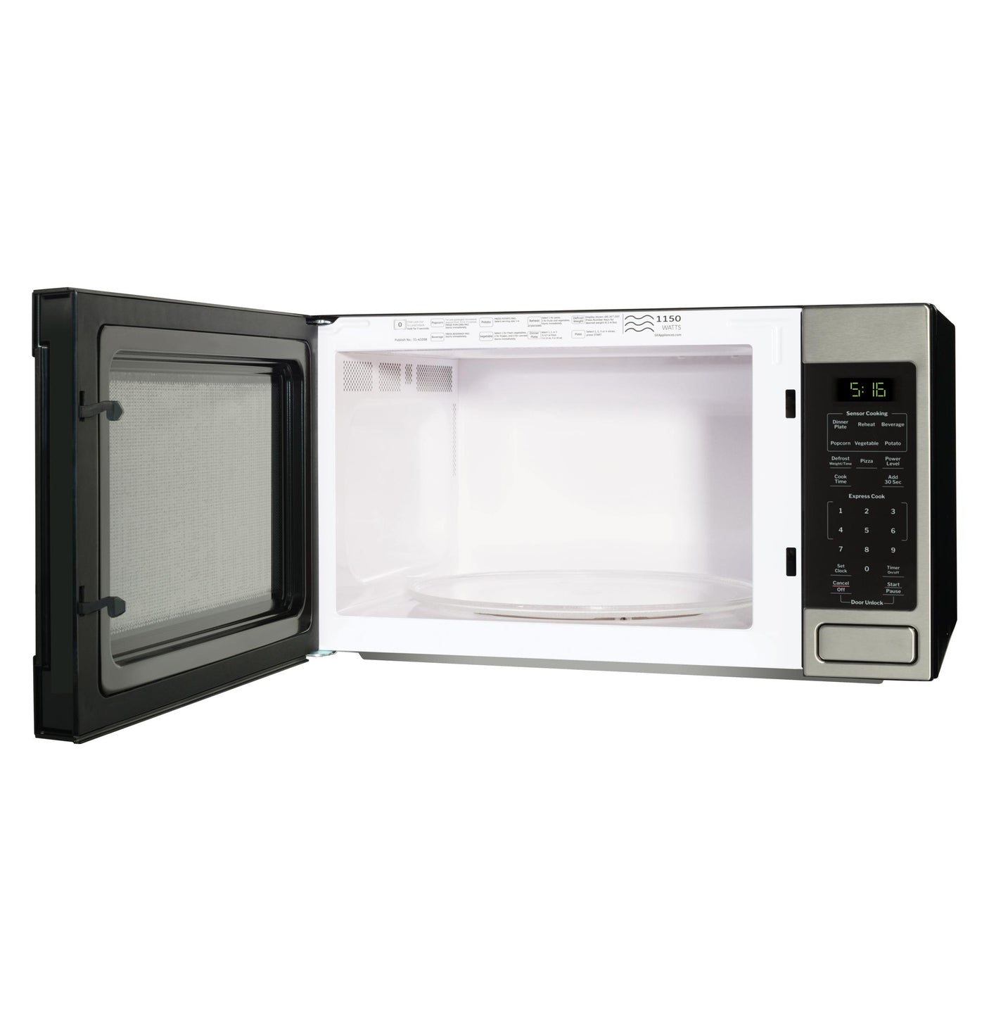 GE® 1.6 Cu. Ft. Countertop Microwave Oven