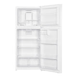 Verona VEFTF2817RWH 28 inch Top Freezer Refrigerator with 17.6 cu. ft. Total Capacity, Reversible Doors, Recessed Handle, Energy Star (White)