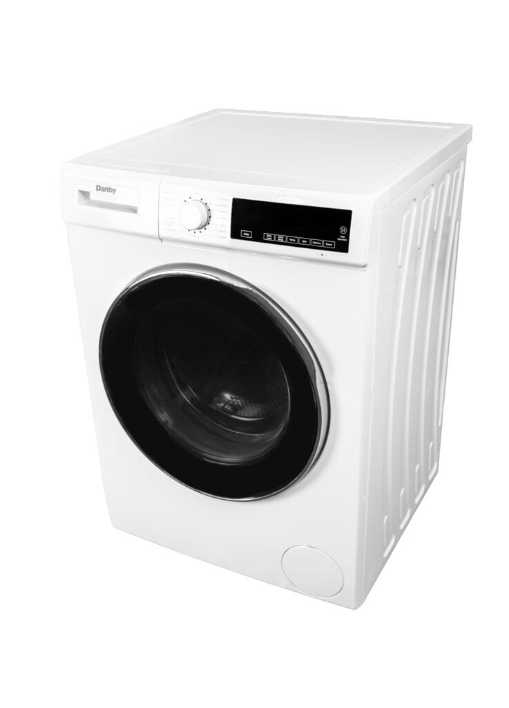 Danby 24-inch, 2.2 cu. ft. Stackable Front Load Washer with Steam in White