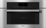 H 7770 BM Clean Touch Steel - 30" compact speed oven in a perfectly combinable design with automatic programs and roast probe.