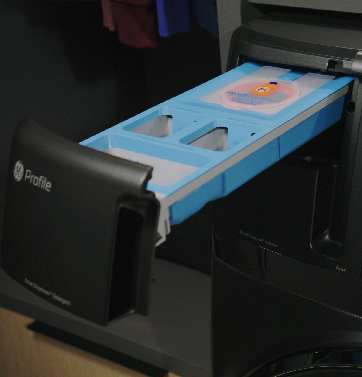 GE Profile ENERGY STAR 4.8 cu. ft. Capacity UltraFast Combo with Ventless Inverter Heat Pump Technology Washer/Dryer