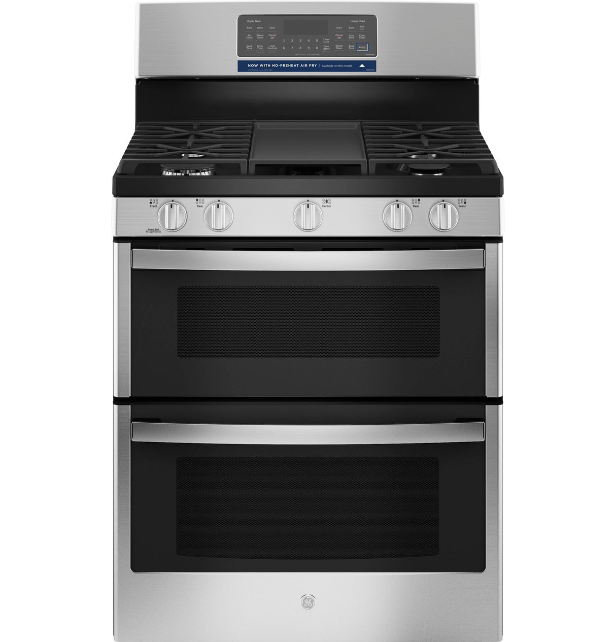 GE 30" Free-Standing Gas Double Oven Convection Range