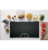 GE® 36" Built-In Knob Control Electric Cooktop
