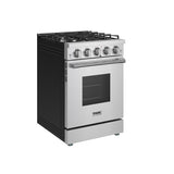 24 Inch S Series Professional Gas Range - Stainless Steel