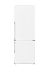 24in Counter Depth 11.43 cuft bottom freezer fridge with full frost free, white