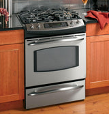 GE Profile™ 30" Slide-In Gas Range