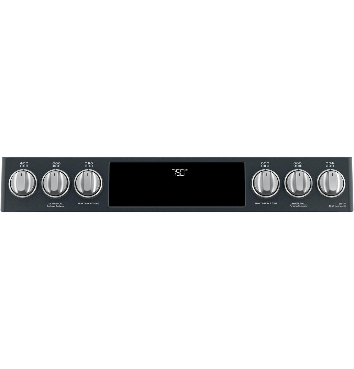 Café™ 30" Smart Slide-In, Front-Control, Gas Double-Oven Range with Convection