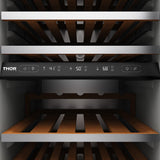 Thor Kitchen 24-inch Built-in Column Wine Cooler, Panel Ready - Xrf24cwc-ss