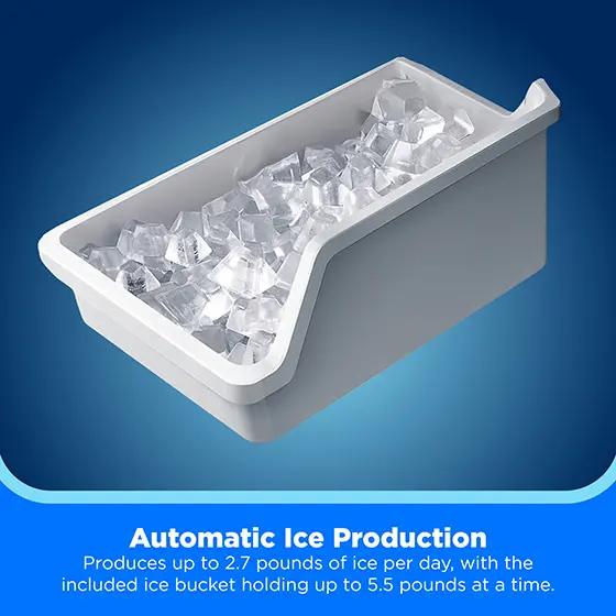 Midea Automatic Icemaker Kit for Top-Freezer, Bottom-Freezer, and French Door Refrigerators