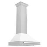ZLINE 30 in. Convertible Stainless Steel Range Hood with Stainless Steel Handle (KB4STX-30) [Color: White Matte]