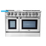 48 Inch Professional Gas Range In Stainless Steel
