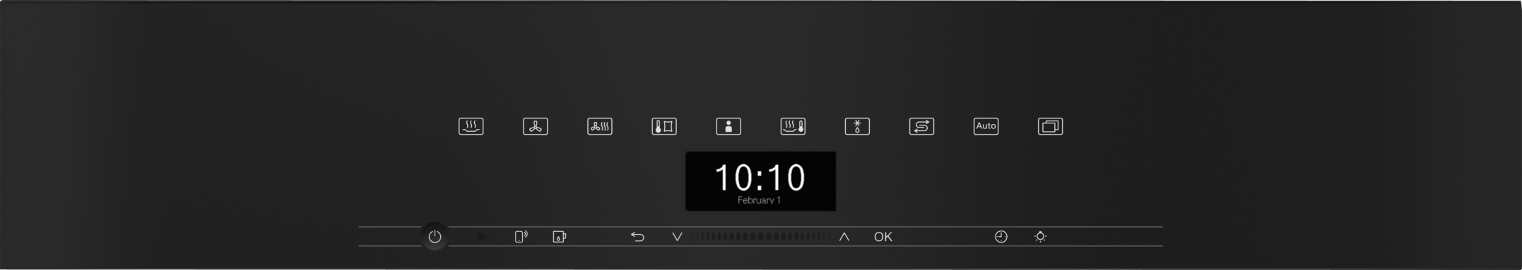 DGC 7470 Obsidian Black - 30" Compact Combi-Steam Oven XL for steam cooking, baking, roasting with networking + BrilliantLight.