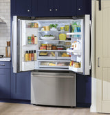GE® ENERGY STAR® 22.1 Cu. Ft. Counter-Depth French-Door Refrigerator