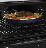 GE Café Series 30" Slide-In Front Control Gas Double Oven with Convection Range