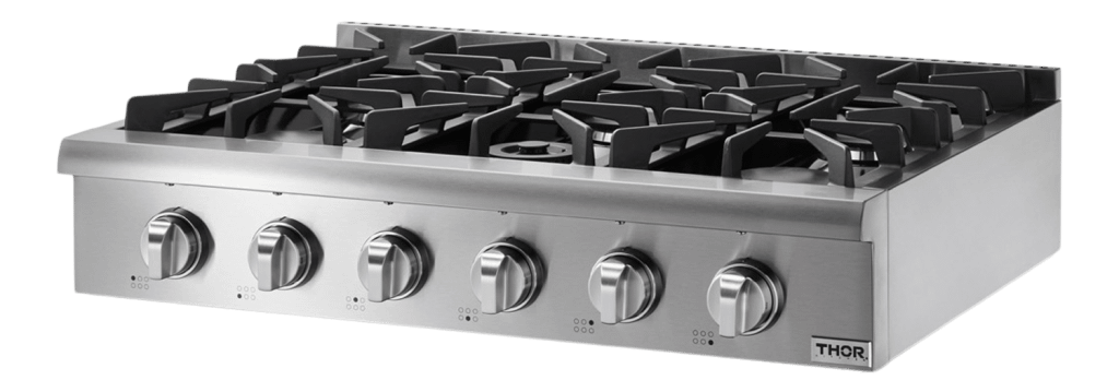 Thor Kitchen 36-inch Professional Lp Rangetop - Hrt3618ulp