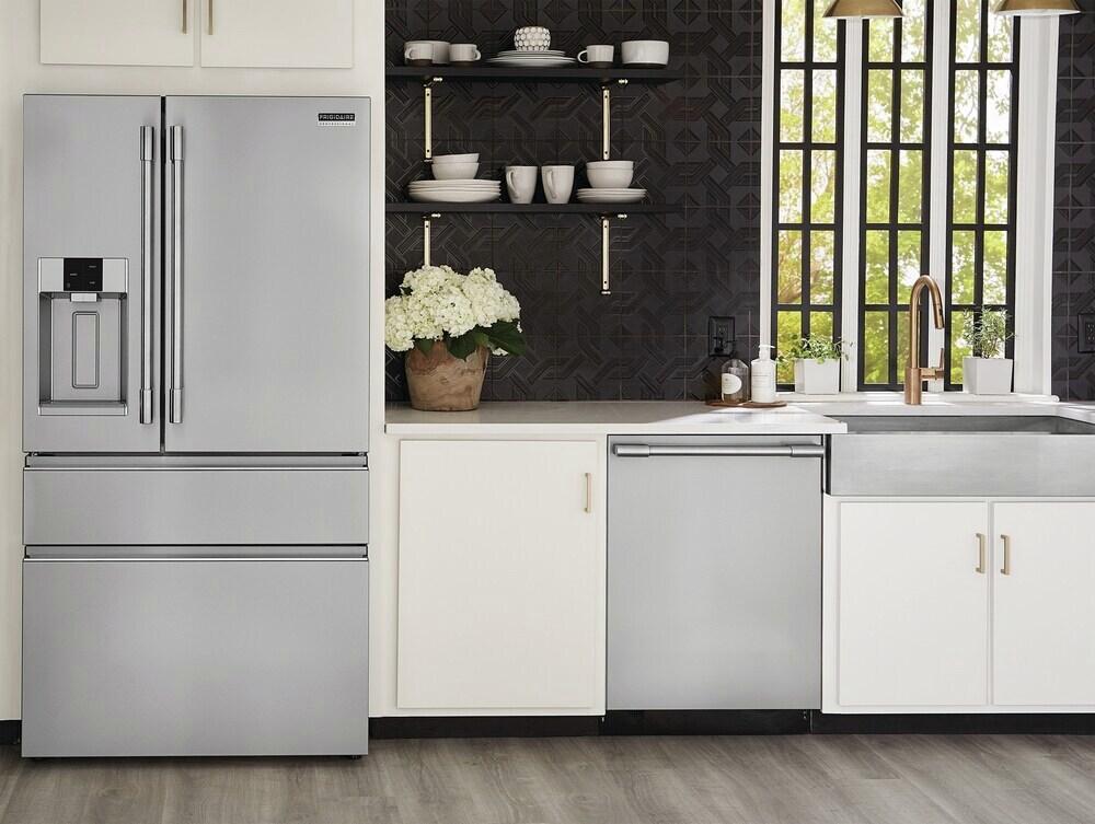 21 Cu. Ft. Counter-Depth 4-Door French Door Refrigerator