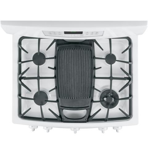 GE Profile™ Series 30" Free-Standing Self Clean Gas Range
