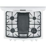 GE Profile™ Series 30" Free-Standing Self Clean Gas Range