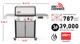 Genesis SX-325s Smart Gas Grill (Liquid Propane) - Stainless Steel