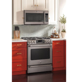 GE Cafe™ Series 30" Slide-In Front Control Range with Baking Drawer