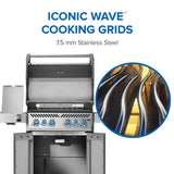 Rogue PRO-S 525 RSIB with Infrared Side and Rear Burner , Natural Gas, Stainless Steel