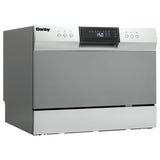 Danby 6 Place Setting Countertop Dishwasher in Silver