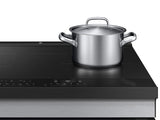 Bespoke Smart Slide-In Induction Range 6.3 cu. ft. with Flex Duo™ & Ambient Edge Lighting™ in Stainless Steel