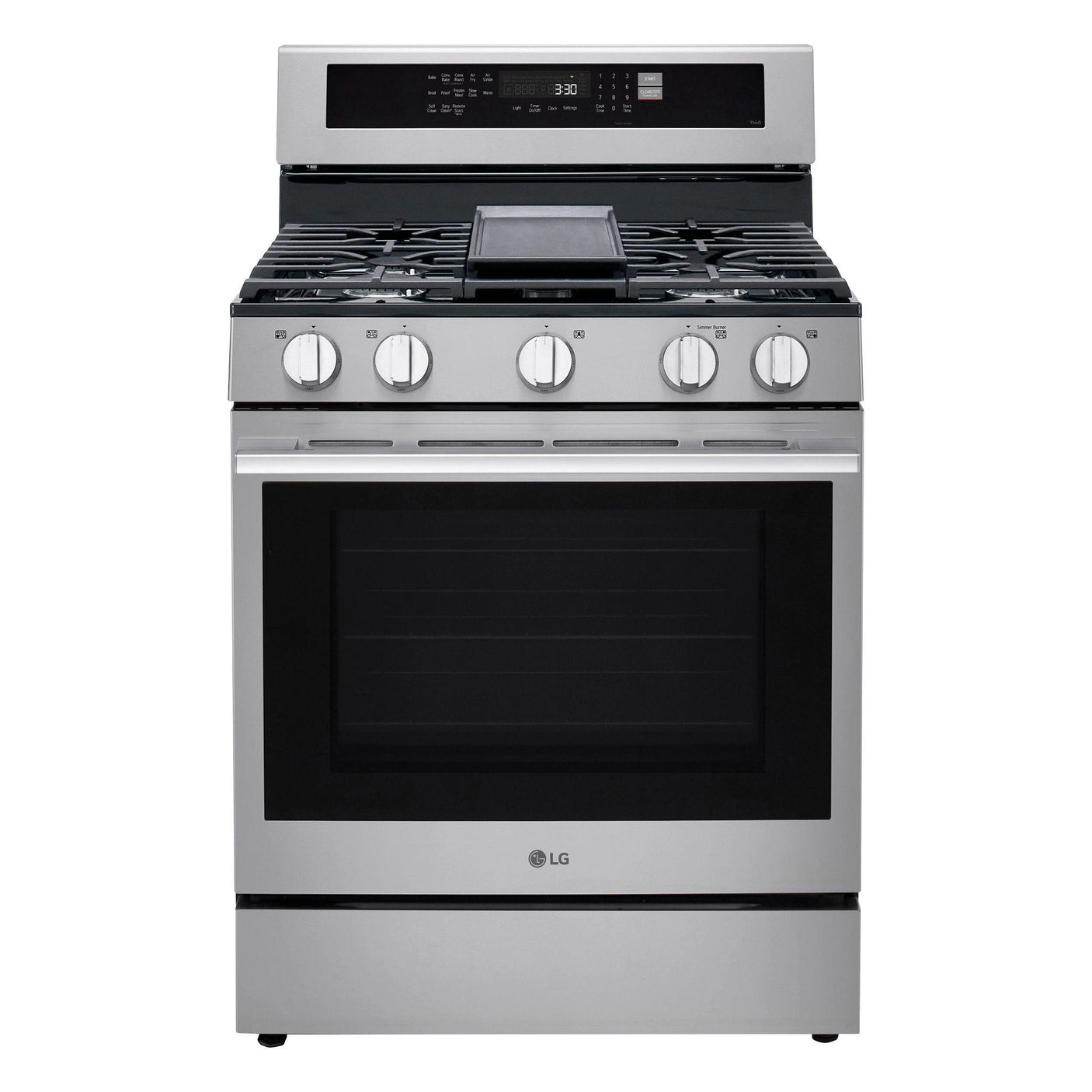 6.3 cu. ft. Smart Wi-Fi Enabled Probake Convection® Gas Range with Air Fry & EasyClean®