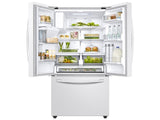 28 cu. ft. Smart 3-Door French Door Refrigerator with AutoFill Water Pitcher in White
