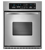 KitchenAid® 24-Inch Convection Single Wall Oven, Architect® Series II Handle - Black