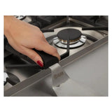 ILVE UPN90FDMPI Nostalgie I 36 inch Dual Fuel Range (Stainless Steel, Brass Trim) (Natural Gas)