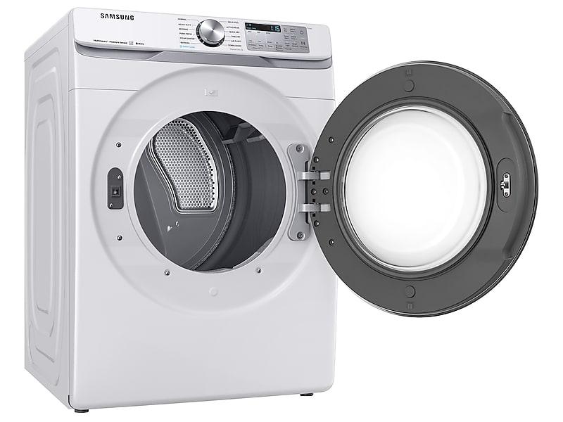7.5 cu. ft. Smart Gas Dryer with Steam Sanitize+ in White