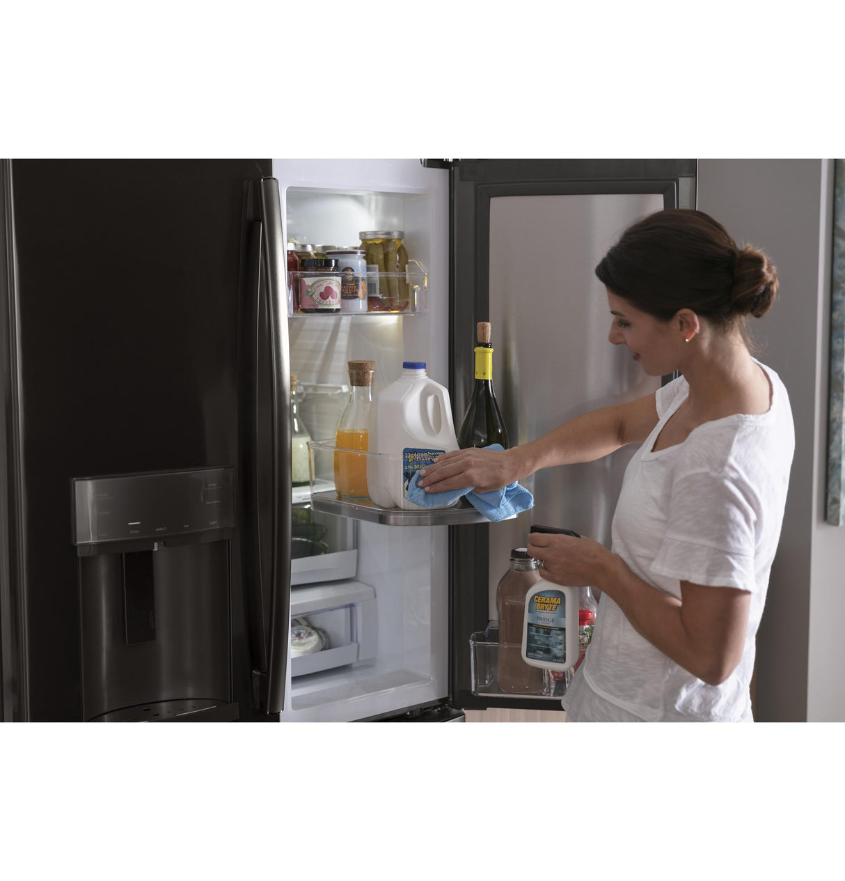 GE Profile™ Series 27.7 Cu. Ft. French-Door Refrigerator with Door In Door and Hands-Free AutoFill