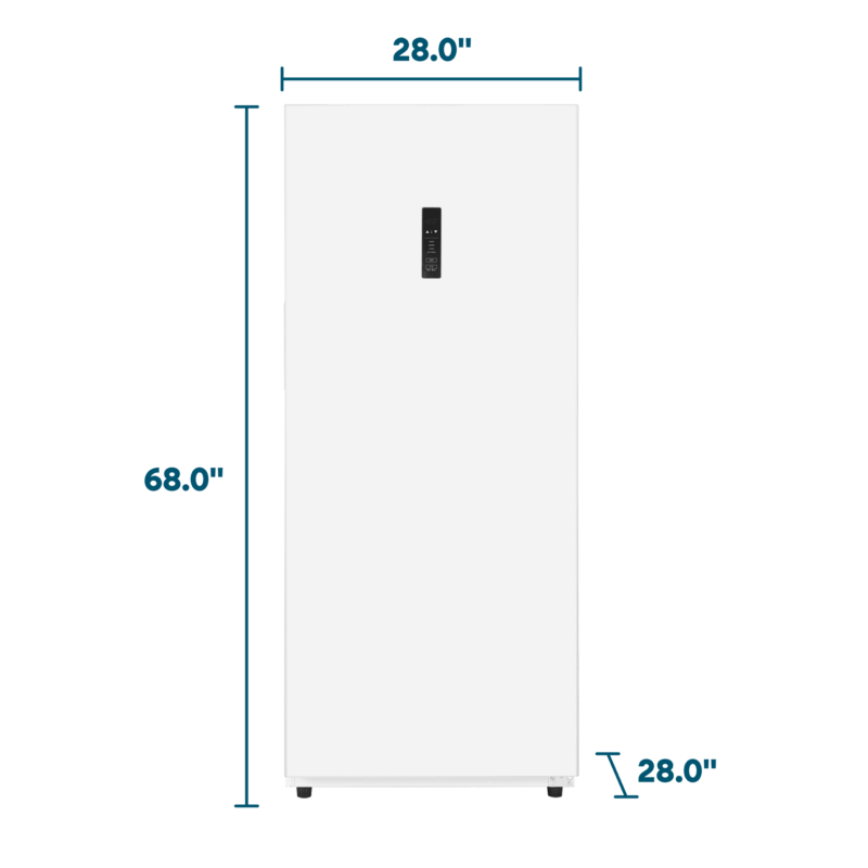 Element 14.0 cu. ft. Upright Convertible Freezer / Refrigerator - White, ENERGY STAR (EUF14CEEW)
