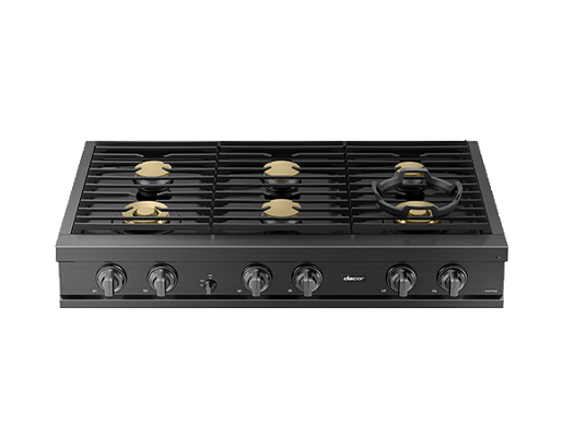 48" Rangetop, Graphite Stainless, Natural Gas/Liquid Propane