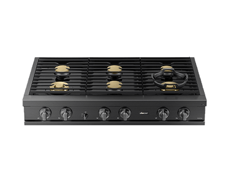 48" Rangetop, Graphite Stainless, Natural Gas/Liquid Propane