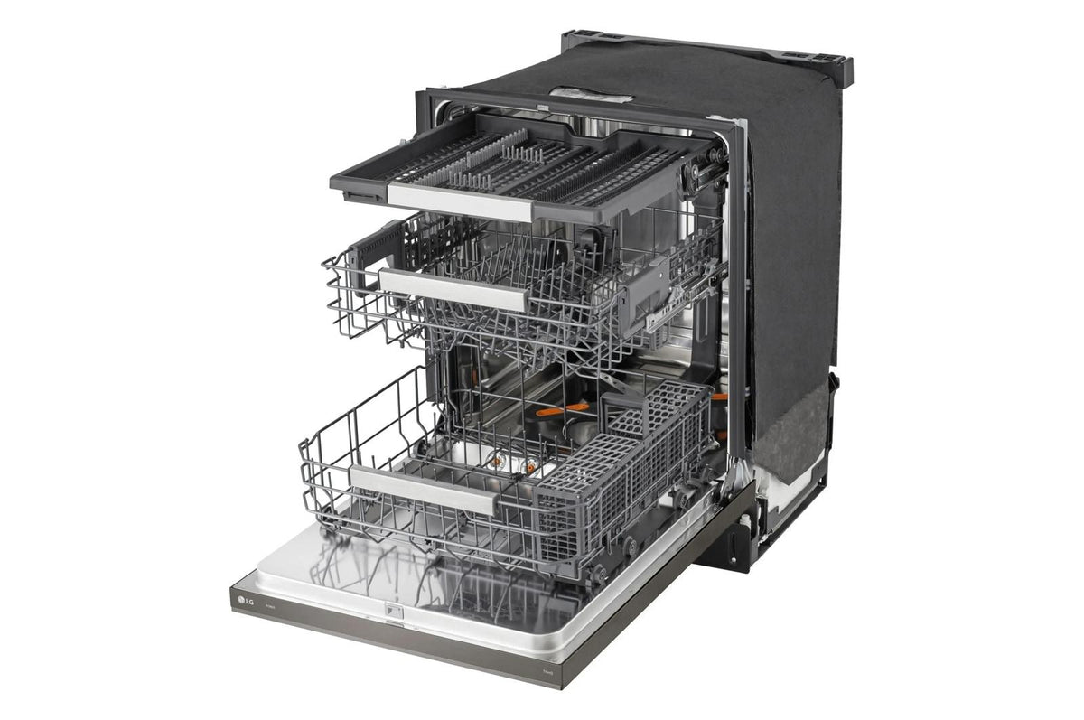 Smart FlushFit™ Top Control Dishwasher with 1-Hour Wash & Dry, QuadWash® Pro, TrueSteam® and Dynamic Heat Dry™ w/AutoVent Dry™